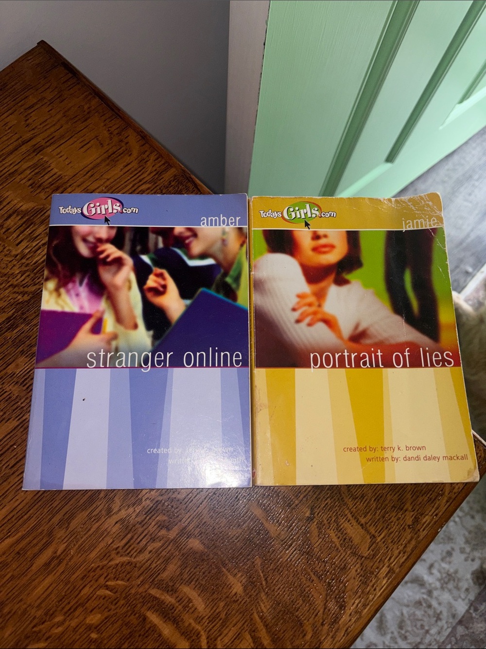 Todays Girls Chapter Books - “Stranger Online” & “Portrait of Lies”